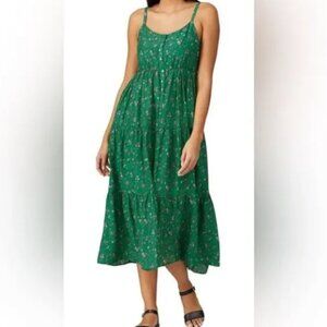 XÍRENA Green Sophie Dress Size Medium